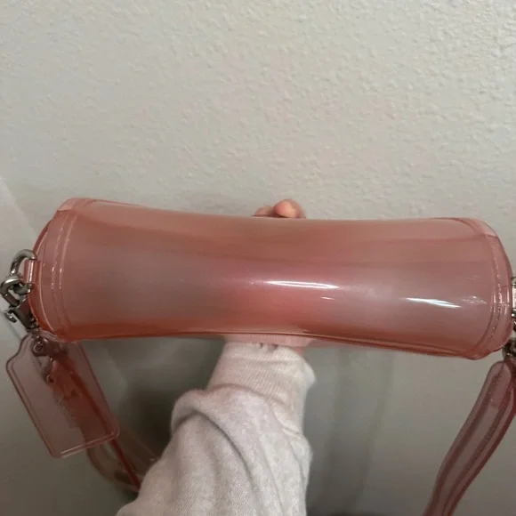 Coach Jelly Tabby Bag in Flower Pink/Silver